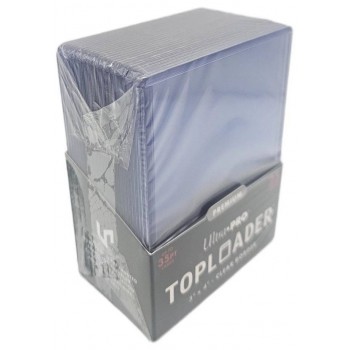 Skaidrūs Premium Toploader kortų laikikliai 3" x 4" (35PT) 25 vnt. Ultra PRO Skaidrūs Premium Toploader kortų laikikliai 3" x 4" (35PT) 25 vnt. Ultra PRO